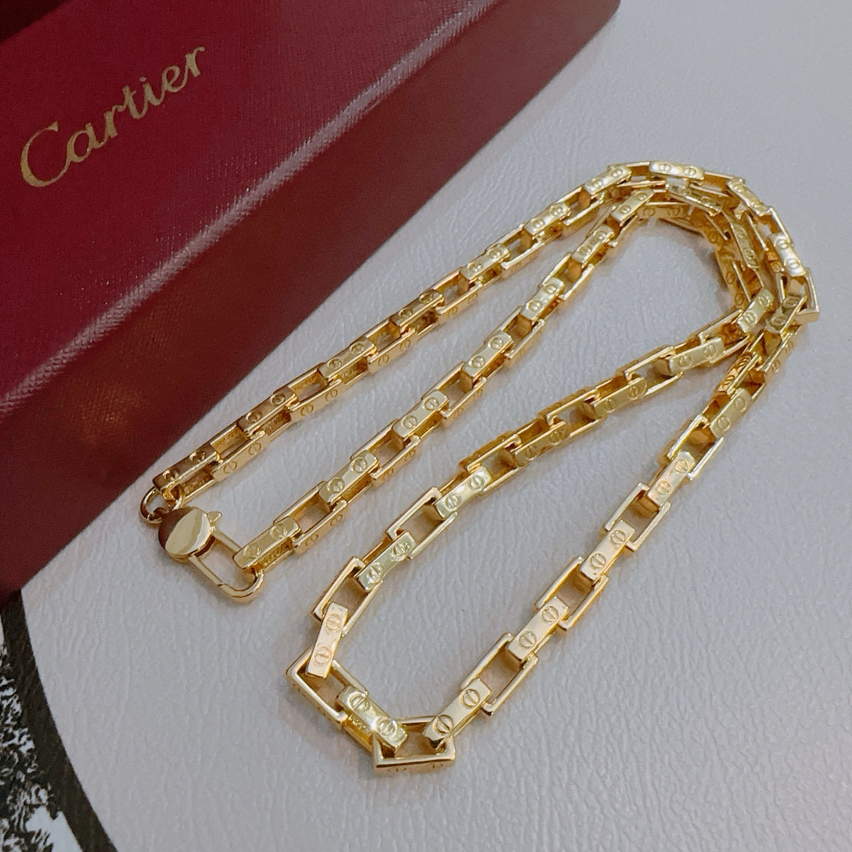 China Replica Cartier Necklaces 102usd Only