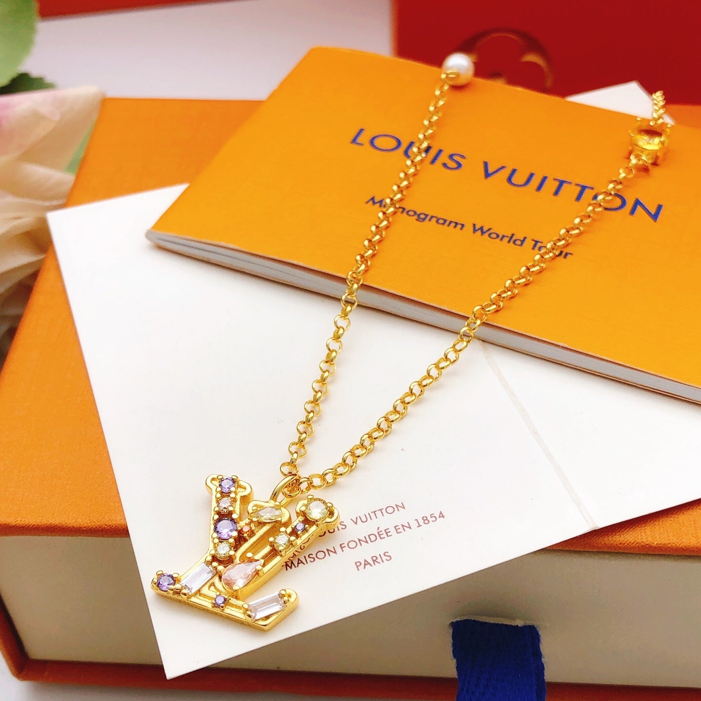 China Replica LV Necklaces 39usd Only