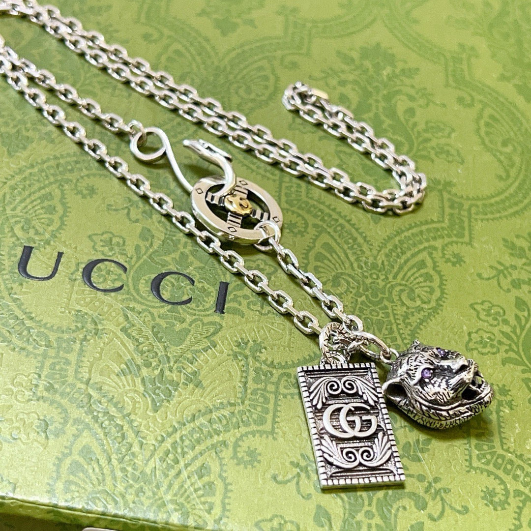 China Replica Gucci Necklaces 87usd Only