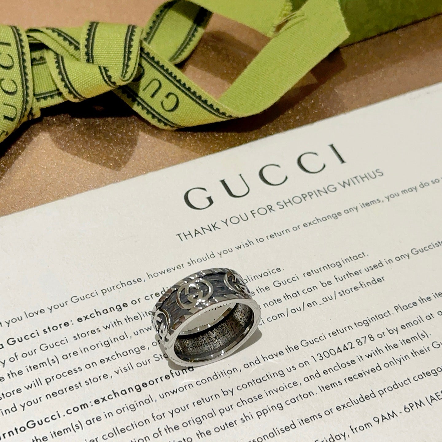 China Replica Gucci Rings 28usd Only