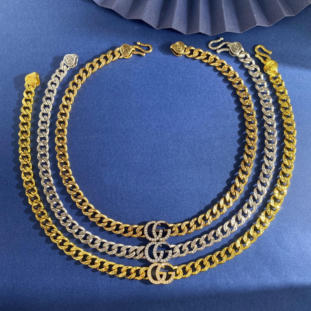 China Replica Gucci Necklaces 42usd Only