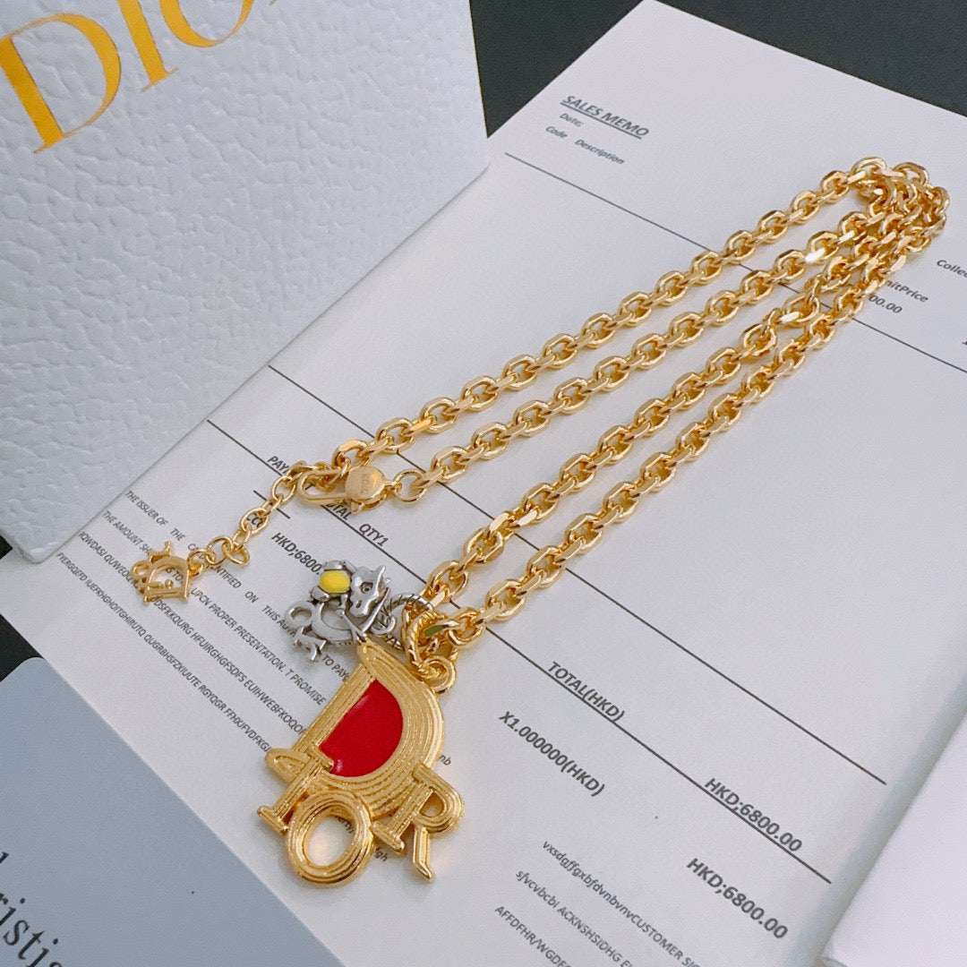 China Replica Dior Necklaces 75usd Only