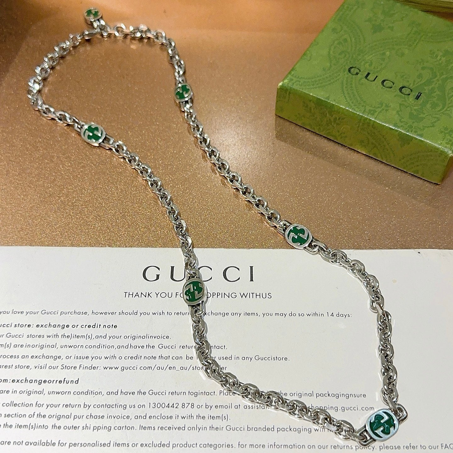 China Replica Gucci Necklaces 57usd Only