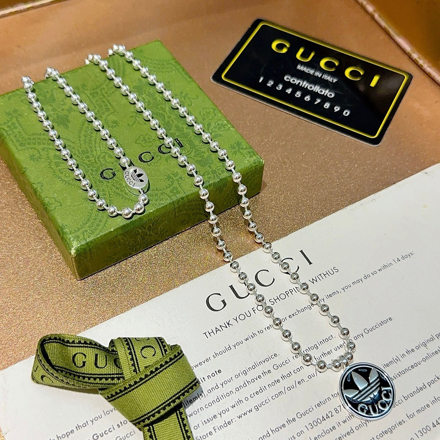 China Replica Gucci Necklaces 51usd Only