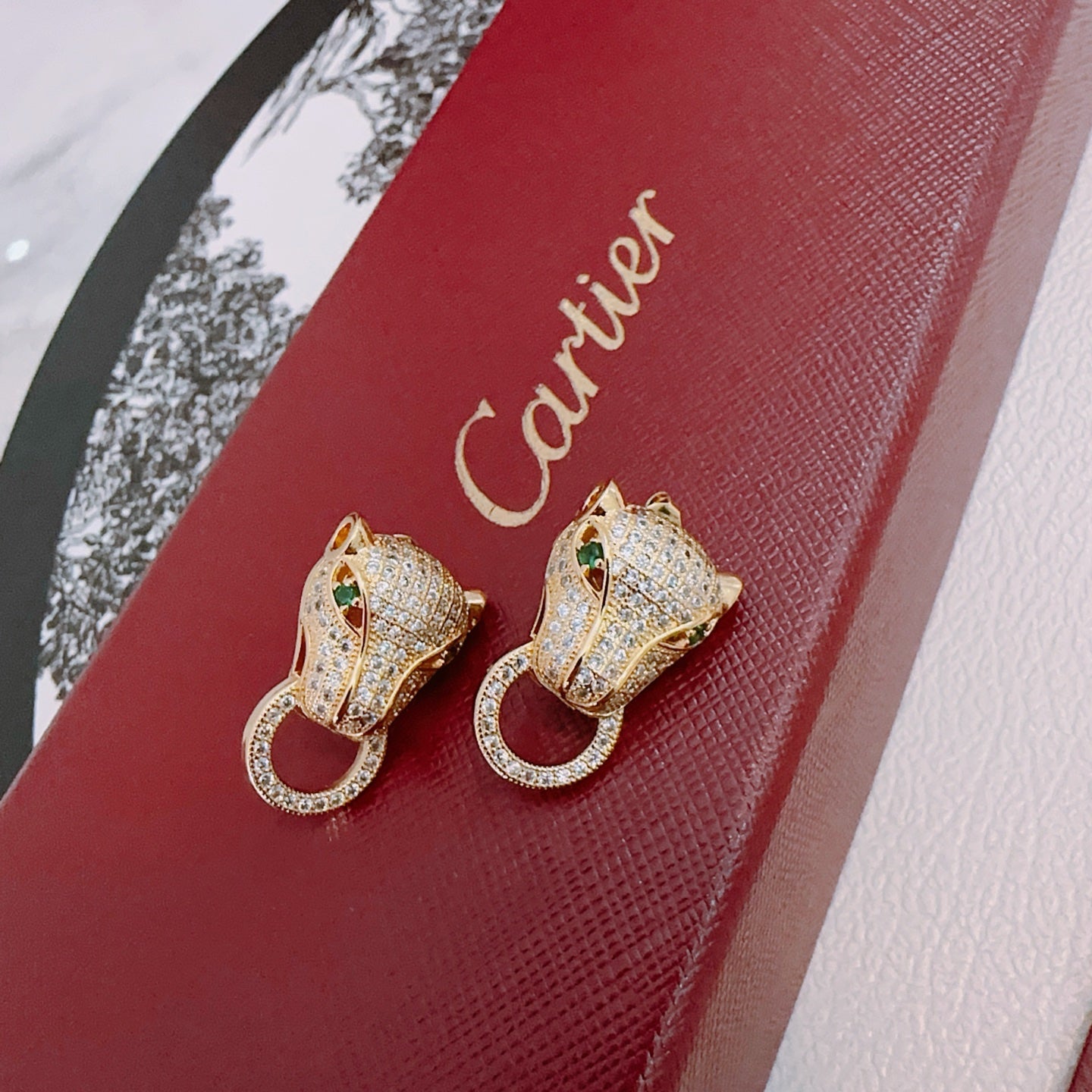 China Replica Cartier Earrings 35usd Only