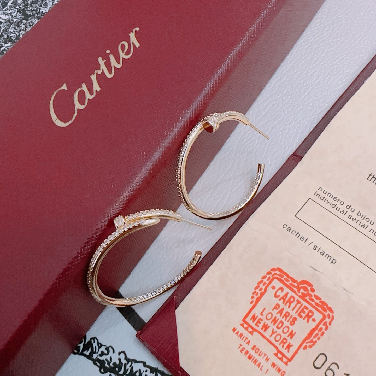 China Replica Cartier Earrings 35usd Only