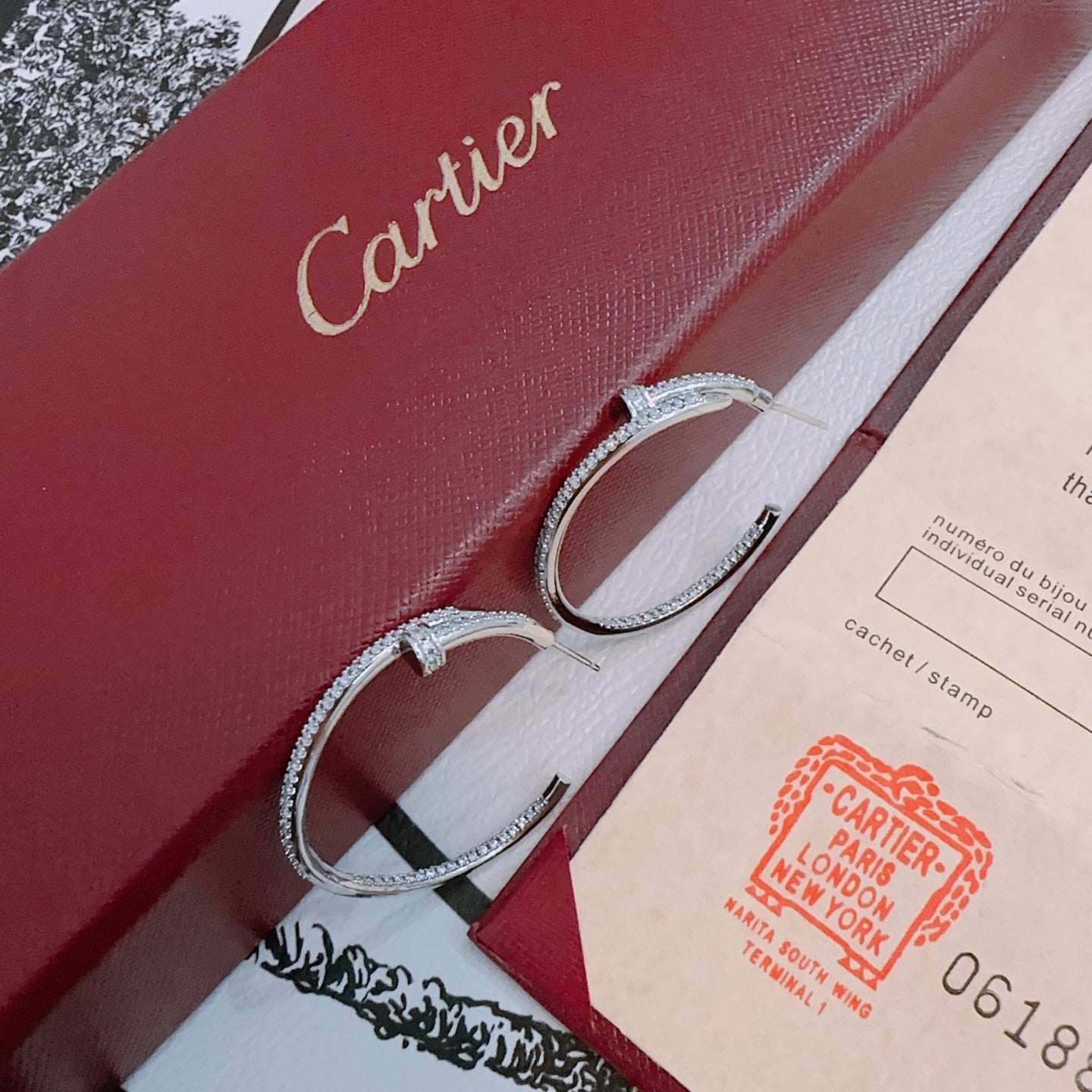 China Replica Cartier Earrings 35usd Only