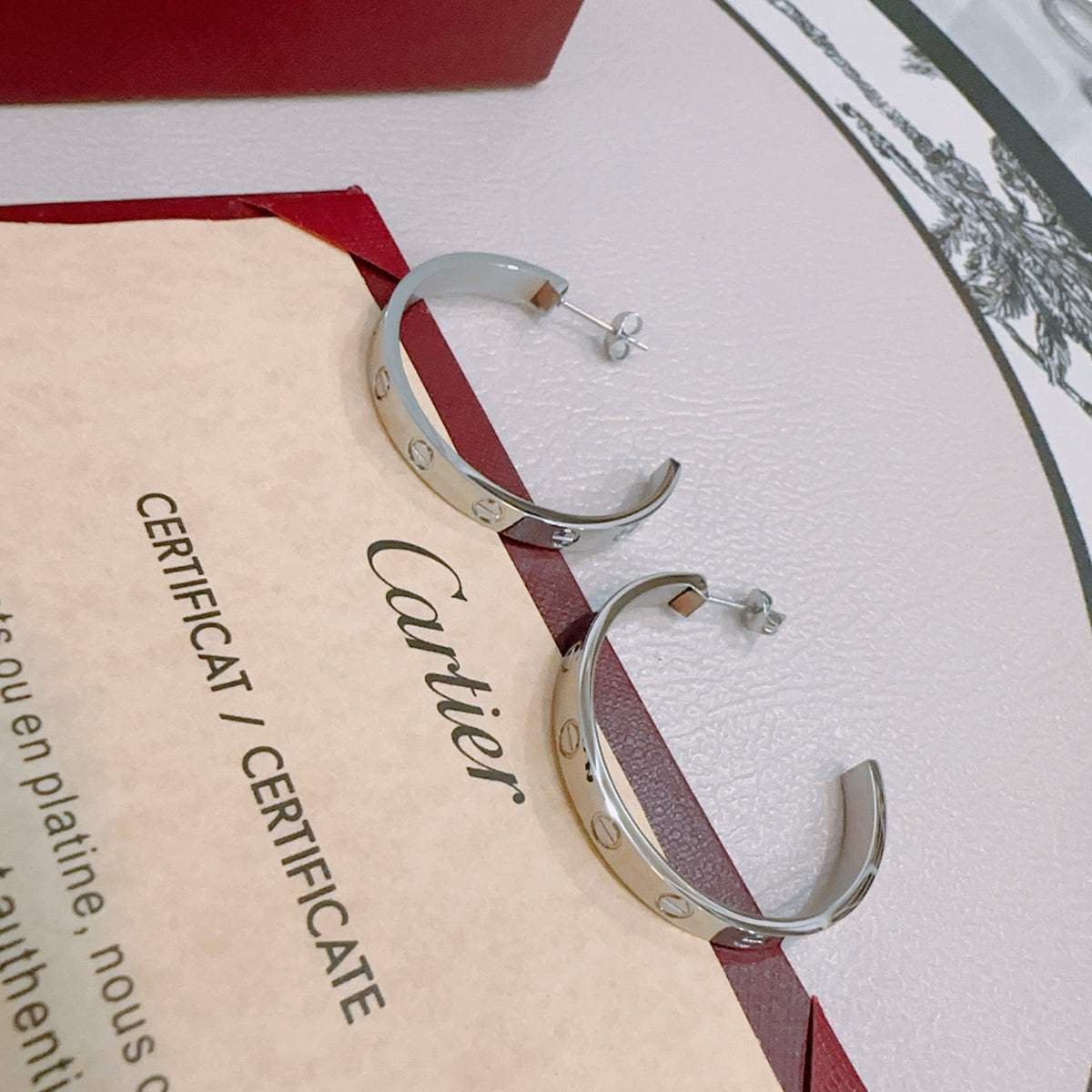 China Replica Cartier Earrings 30usd Only