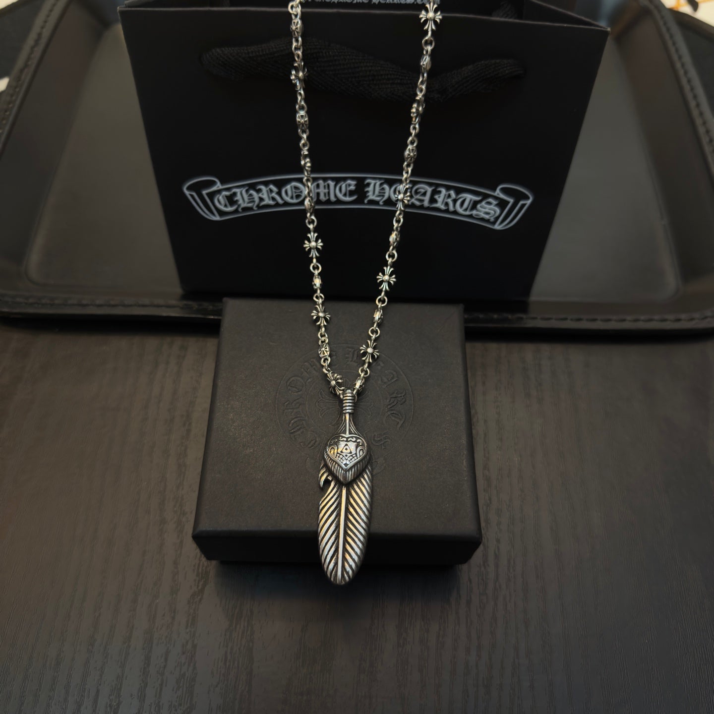 China Replica Chrome Hearts Necklaces 75usd Only