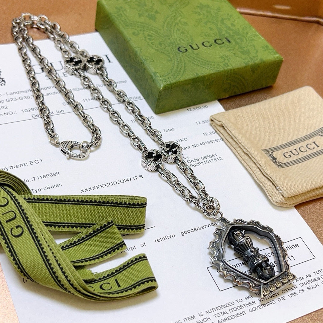 China Replica Gucci Necklaces 81usd Only