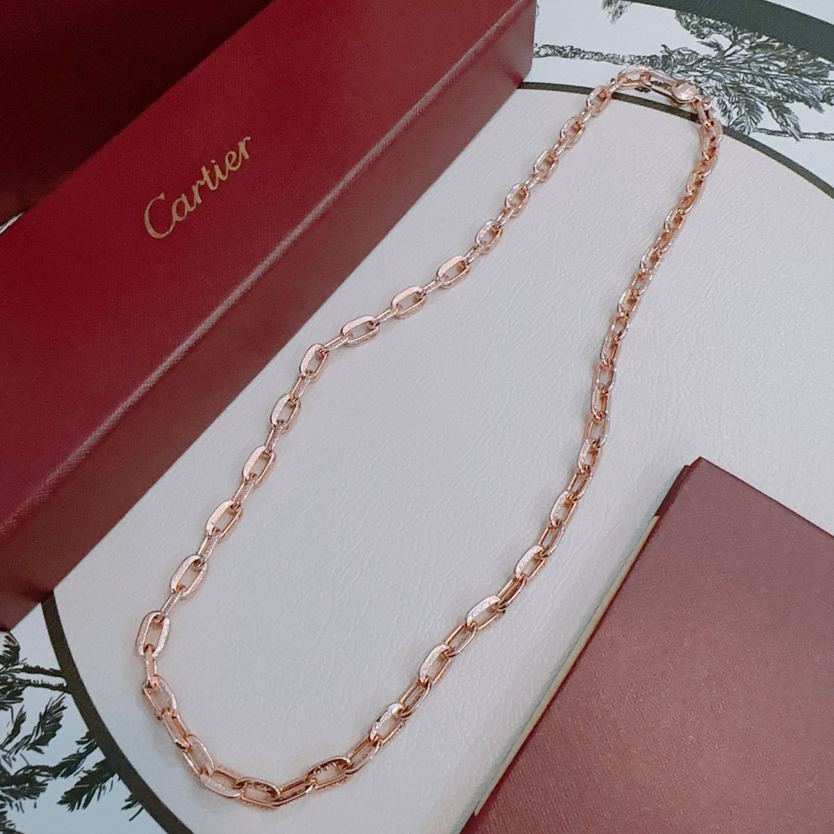 China Replica Cartier Necklaces 102usd Only