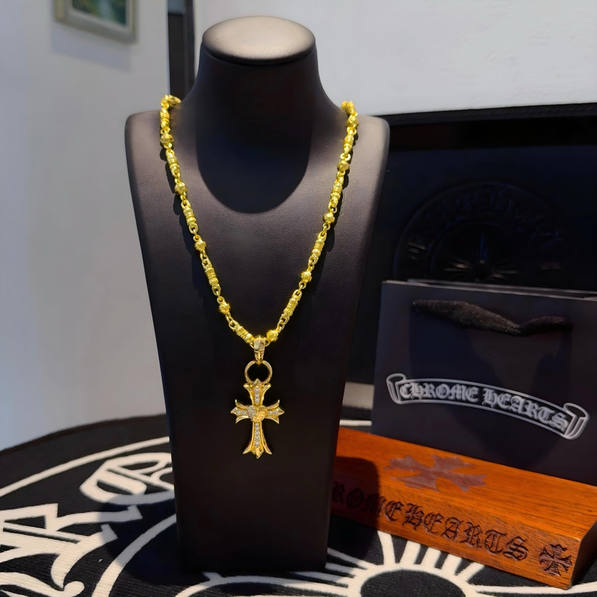 China Replica Chrome Hearts Necklaces 78usd Only