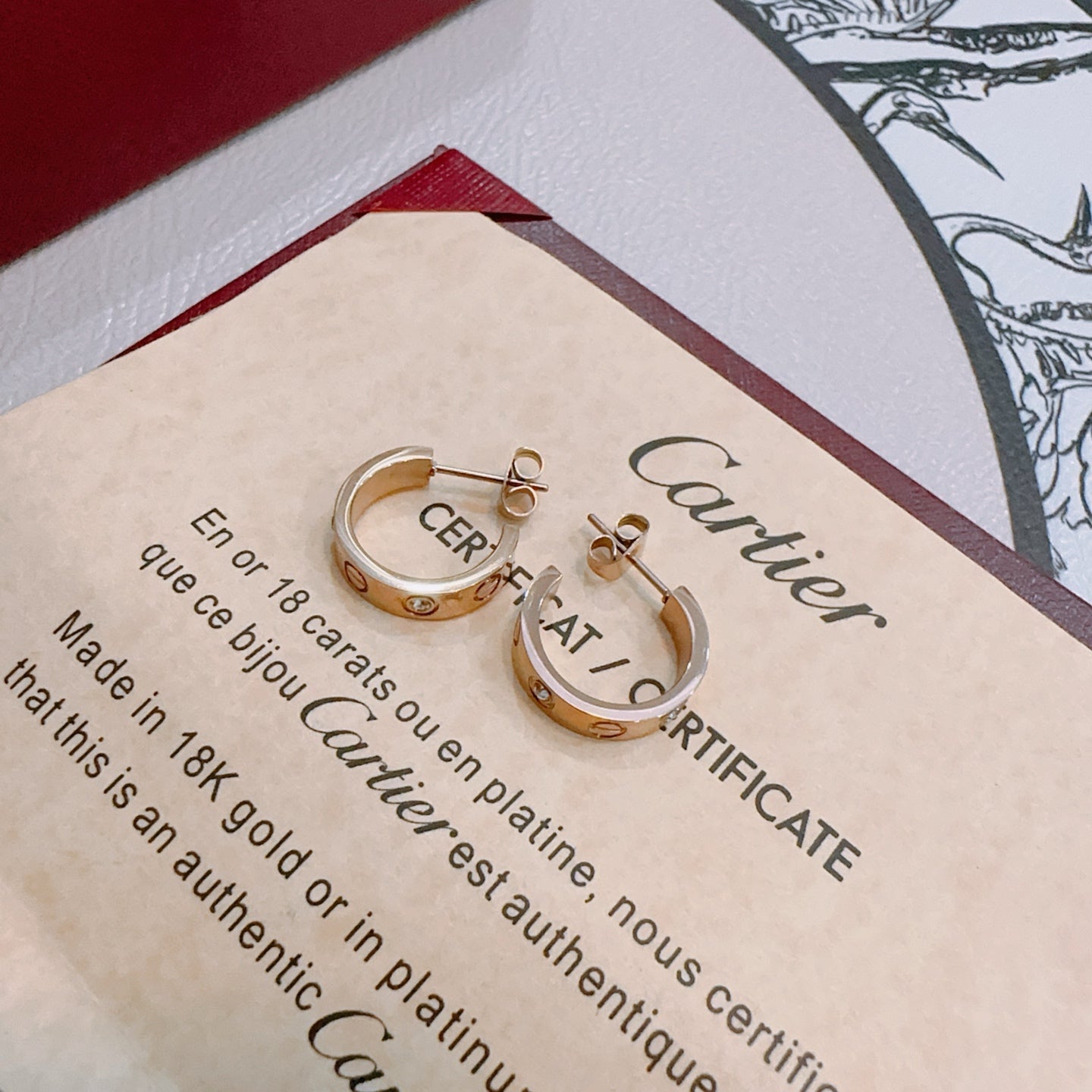 China Replica Cartier Earrings 25usd Only