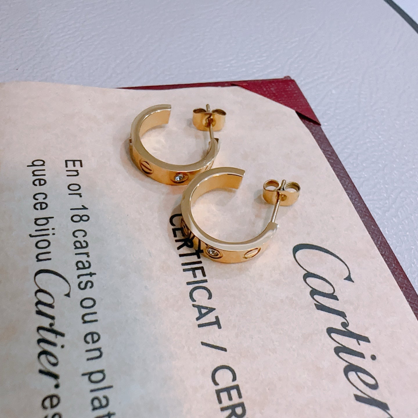China Replica Cartier Earrings 25usd Only