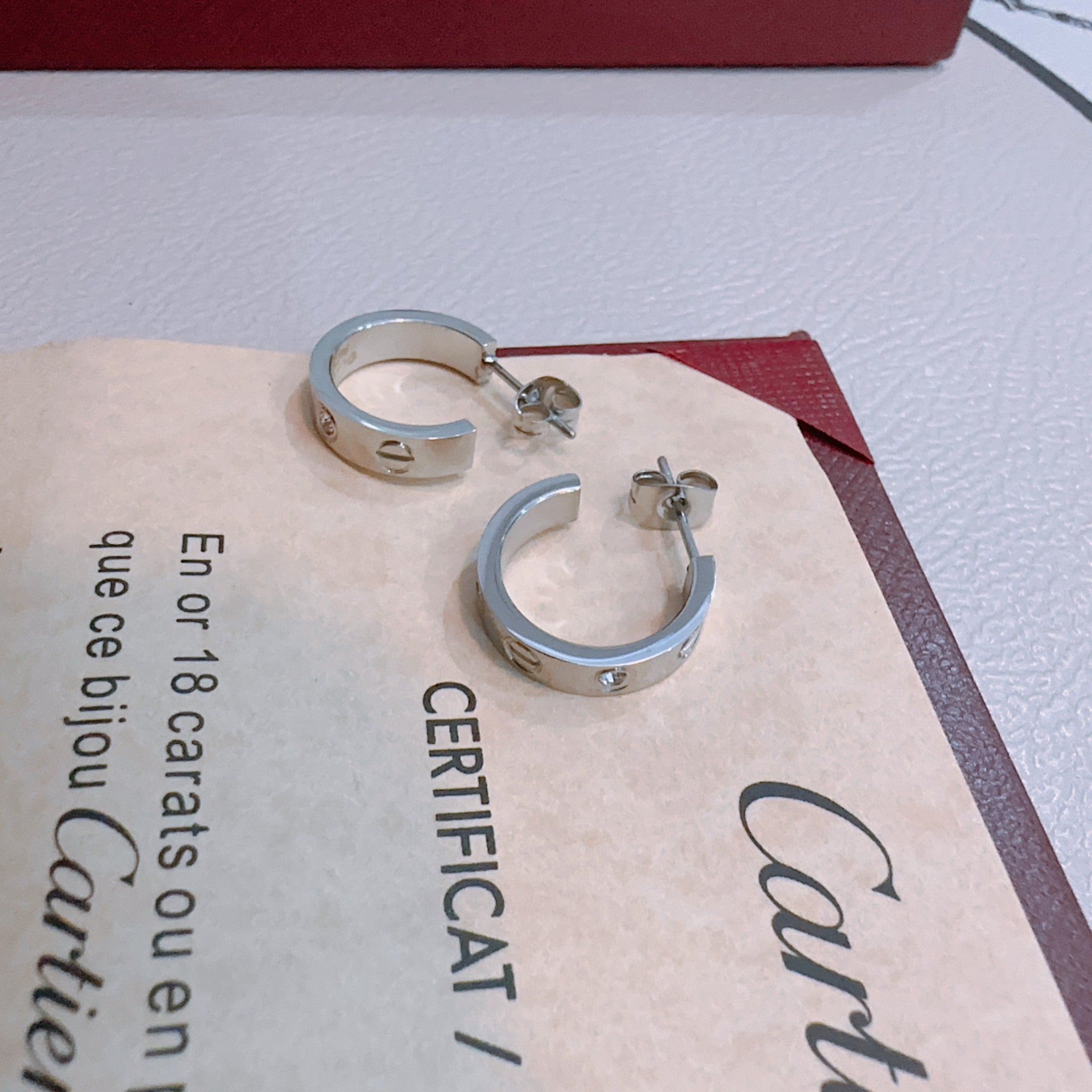 China Replica Cartier Earrings 25usd Only