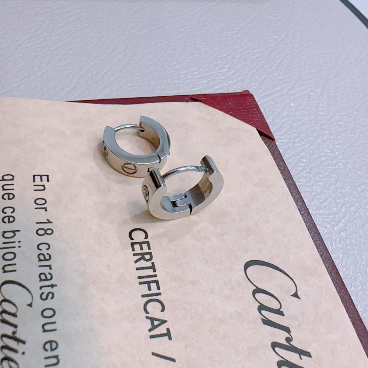 China Replica Cartier Earrings 25usd Only