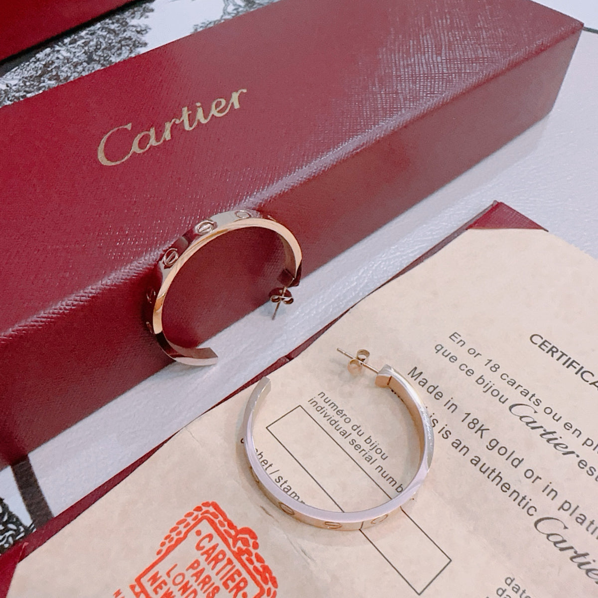 China Replica Cartier Earrings 30usd Only