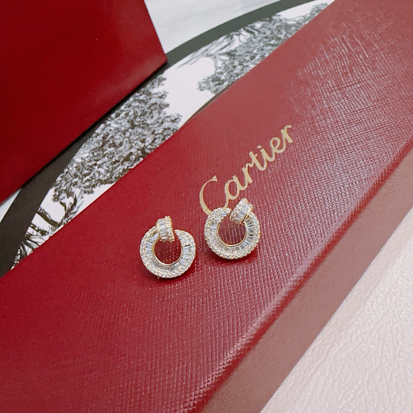 China Replica Cartier Earrings 30usd Only