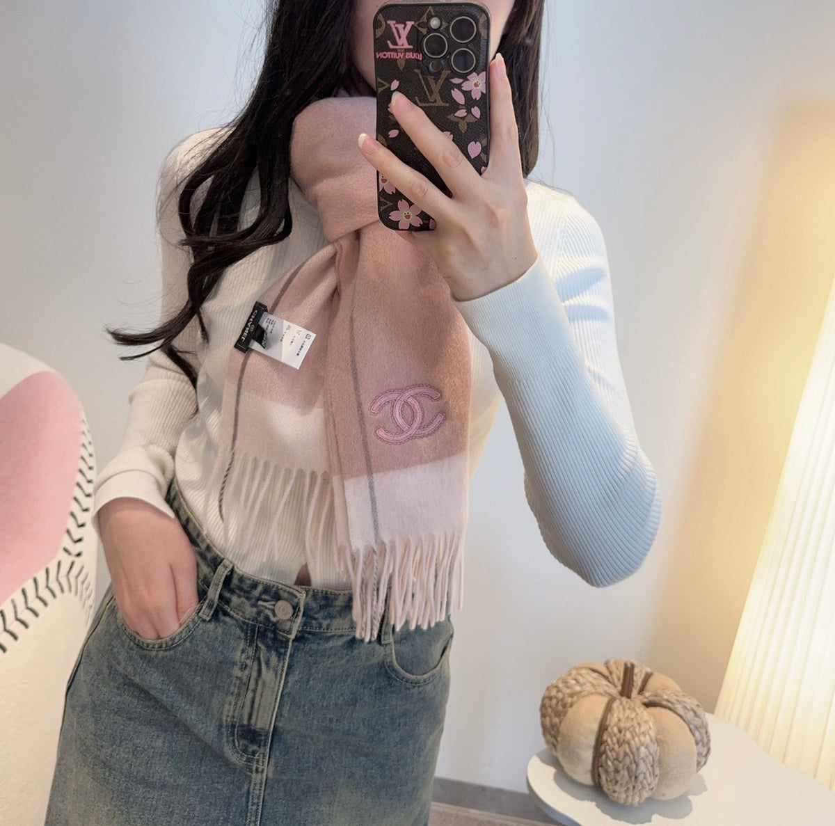 China Replica Chanel Scarf 48usd Only