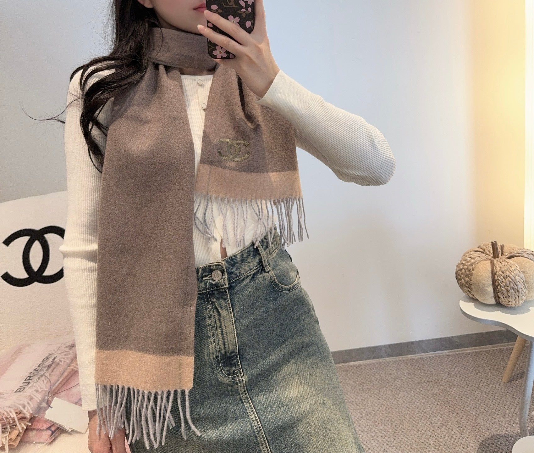 China Replica Chanel Scarf 48usd Only