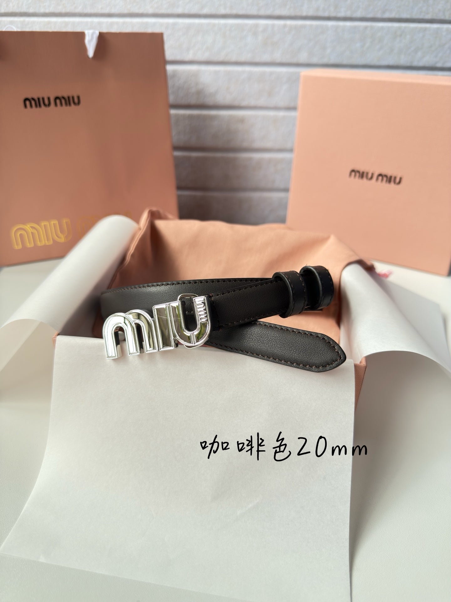 China Replica MiuMiu Belts 42usd Only