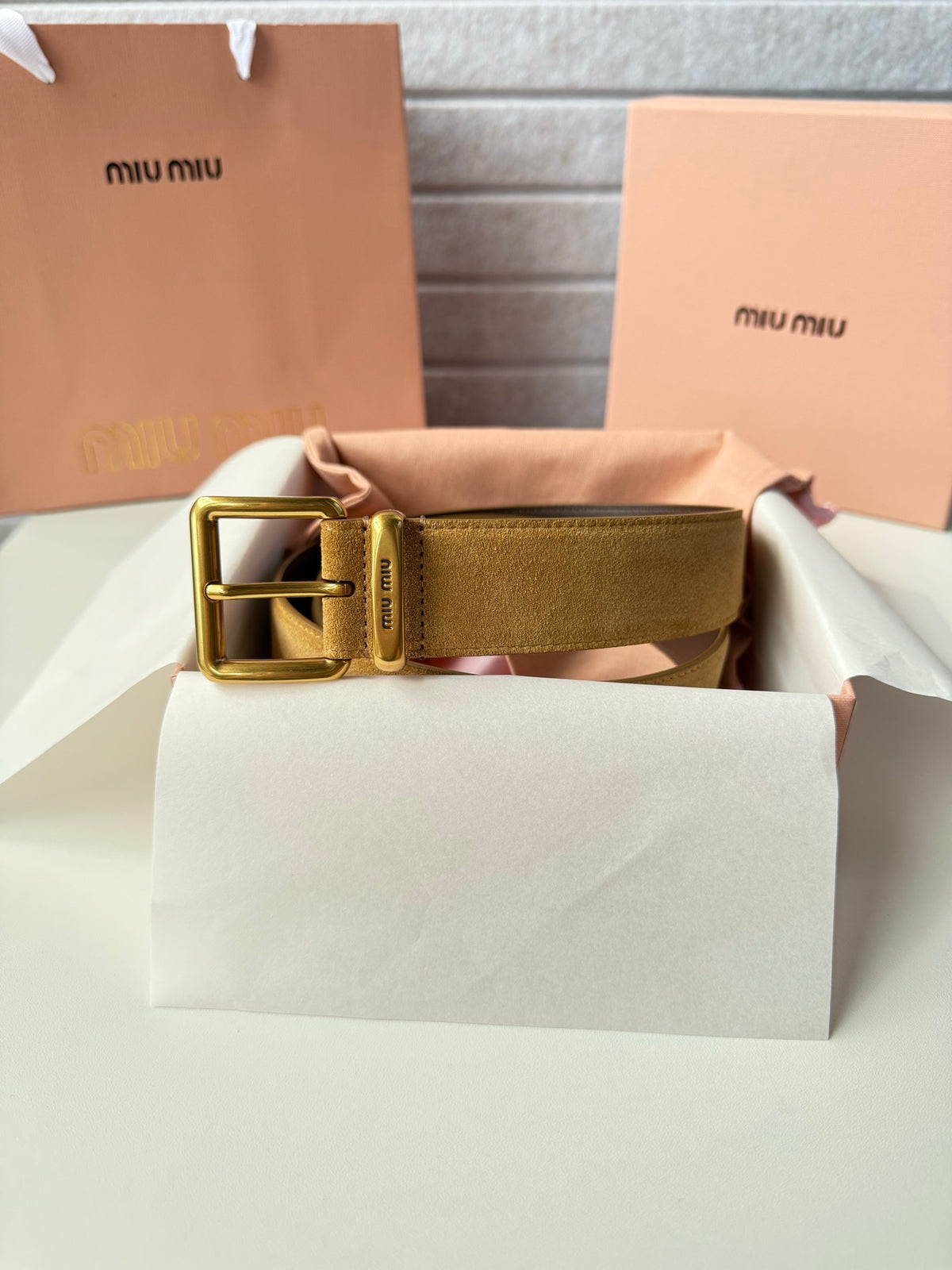 China Replica MiuMiu Belts 46usd Only