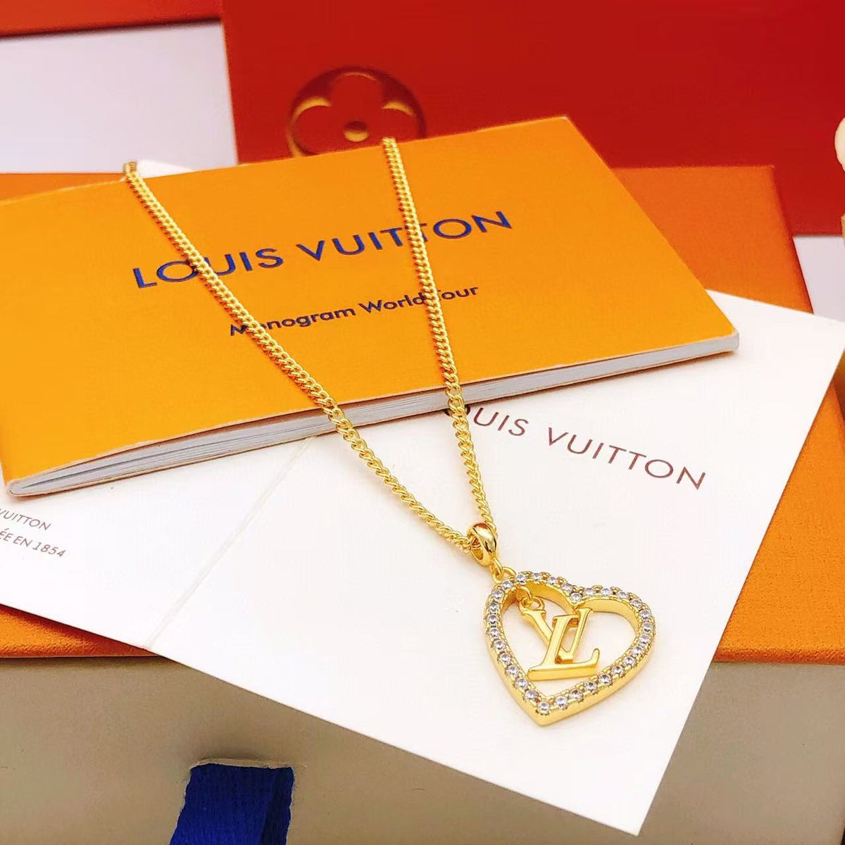 China Replica LV Necklaces 29usd Only