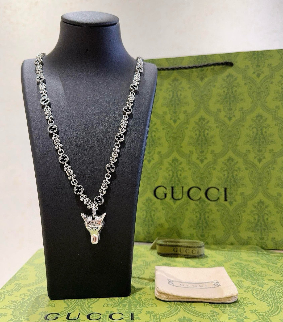 China Replica Gucci Necklaces 81usd Only