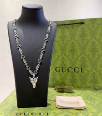 China Replica Gucci Necklaces 81usd Only