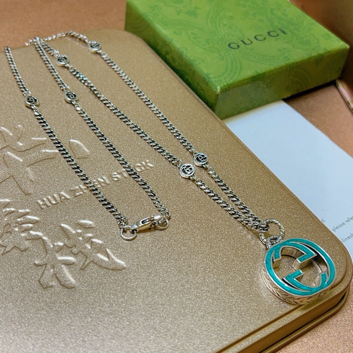 China Replica Gucci Necklaces 57usd Only