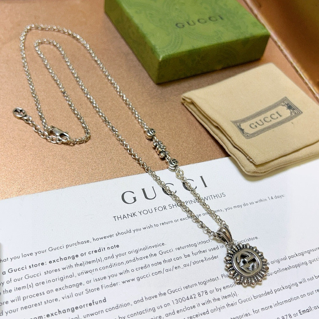 China Replica Gucci Necklaces 45usd Only