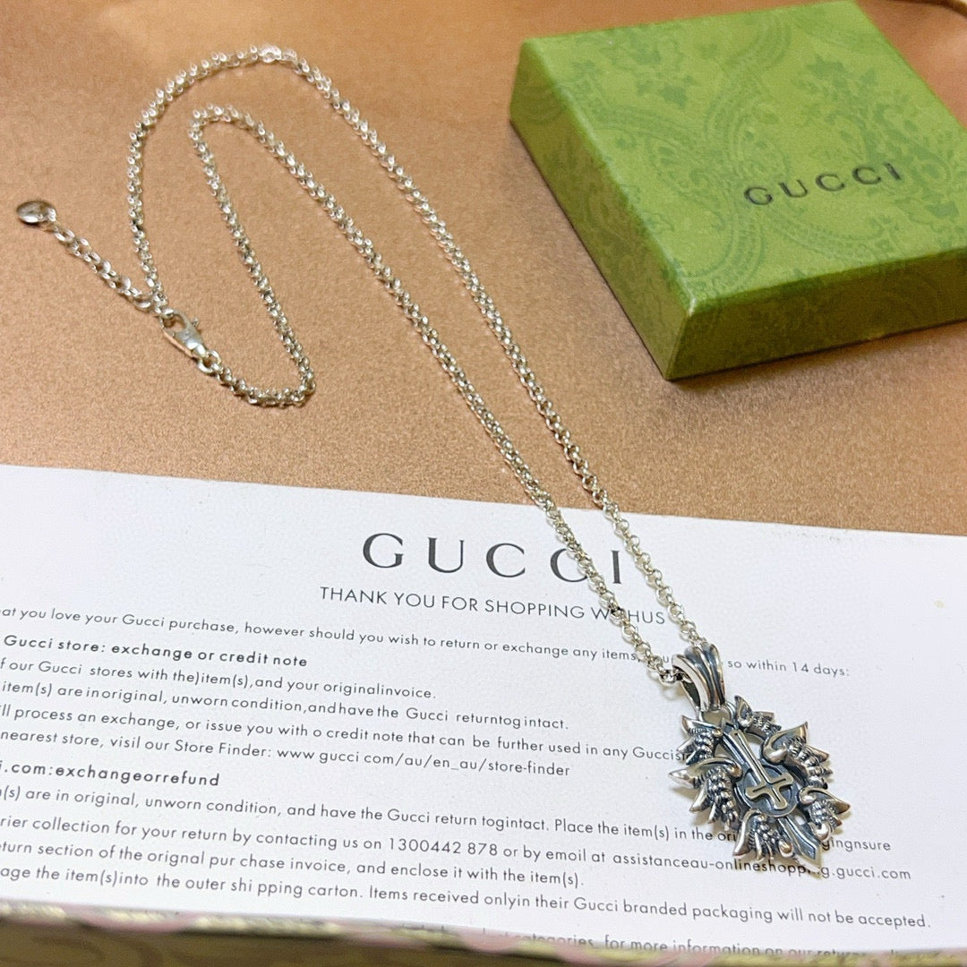 China Replica Gucci Necklaces 51usd Only