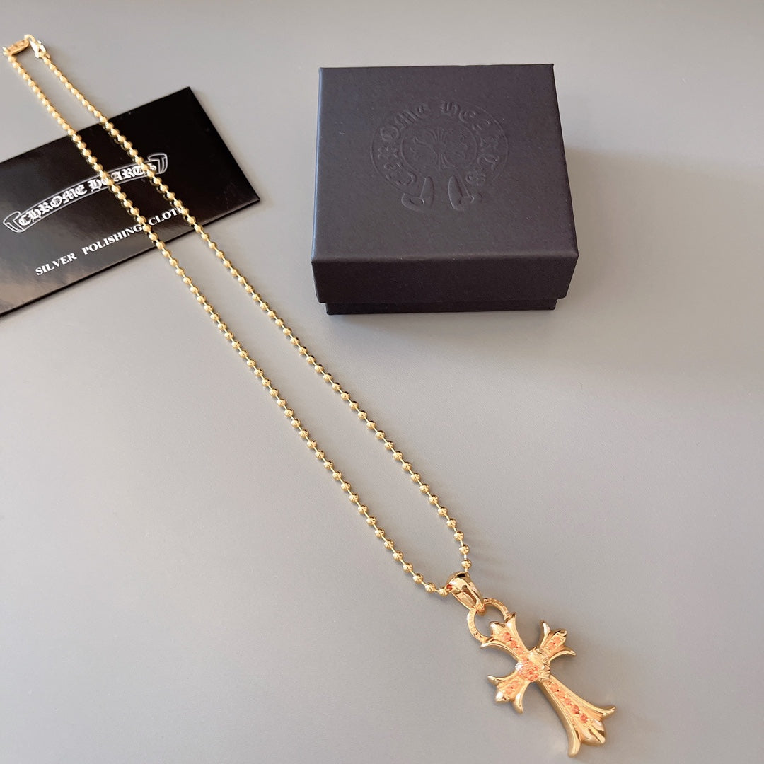 China Replica Chrome Hearts Necklaces 63usd Only