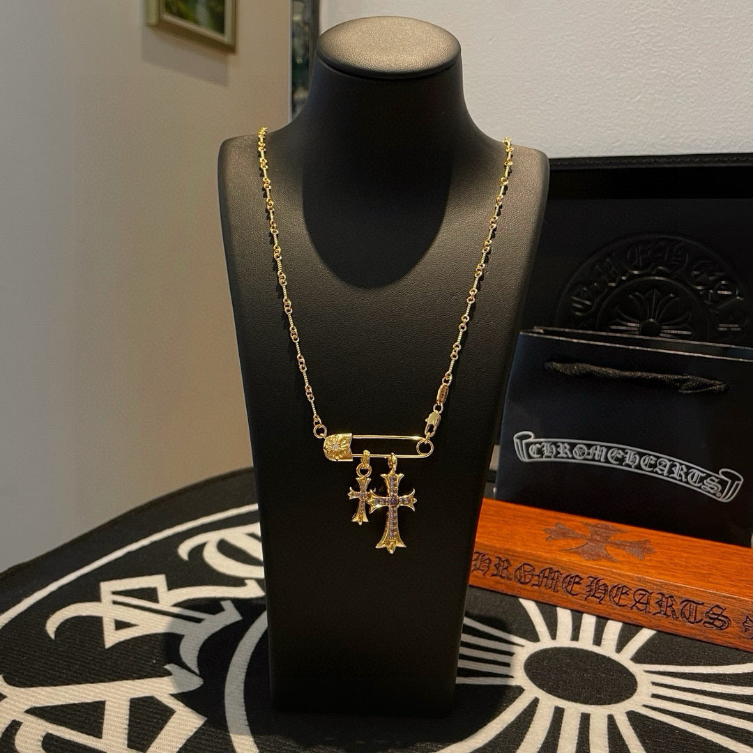 China Replica Chrome Hearts Necklaces 57usd Only