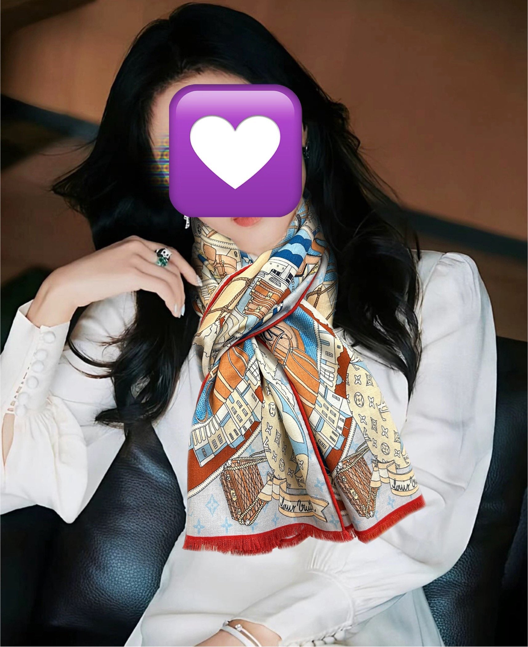 China Replica LV Scarf 74usd Only