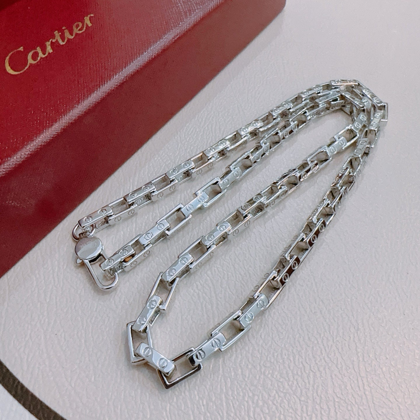 China Replica Cartier Necklaces 102usd Only