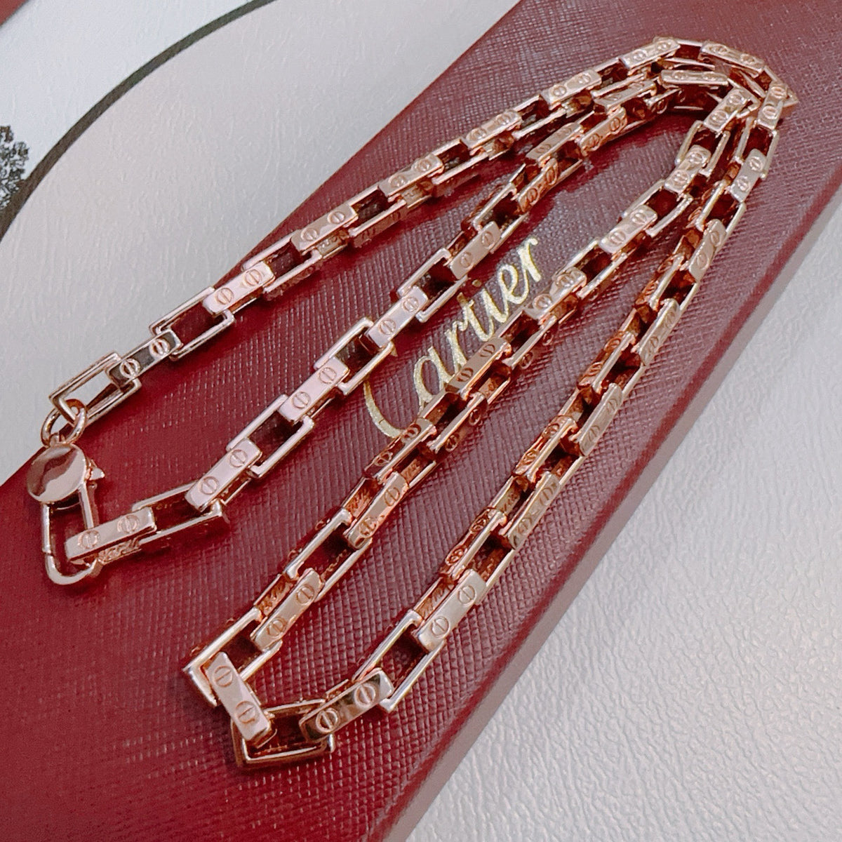 China Replica Cartier Necklaces 102usd Only