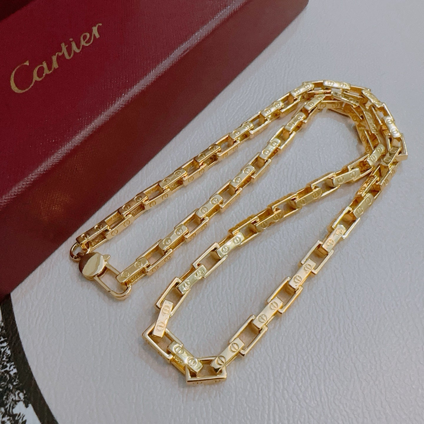 China Replica Cartier Necklaces 102usd Only