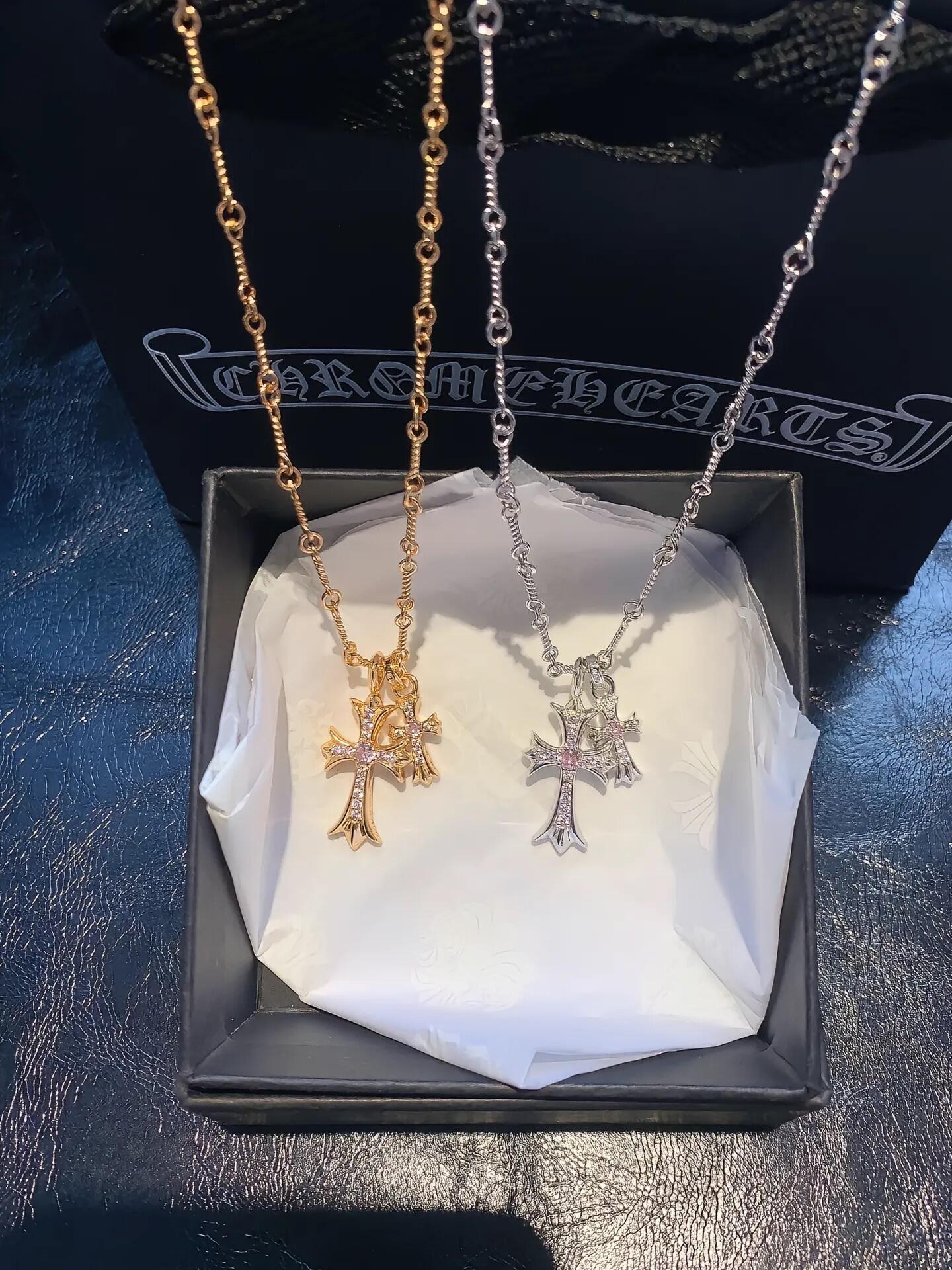 China Replica Chrome Hearts Necklaces 48usd Only