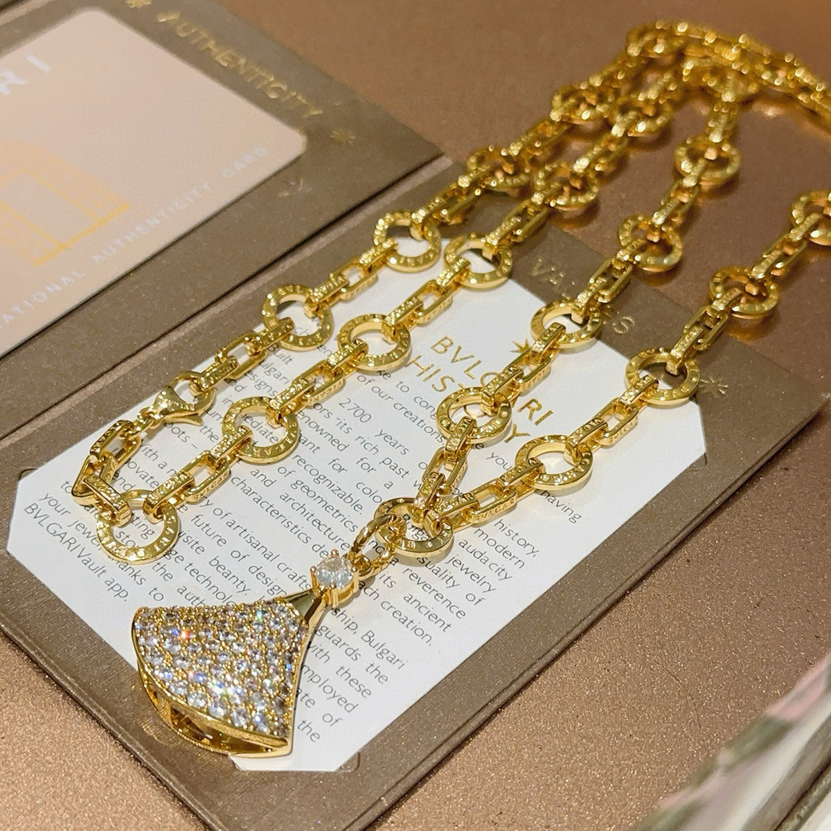 China Replica Bvlgari Necklaces 81usd Only