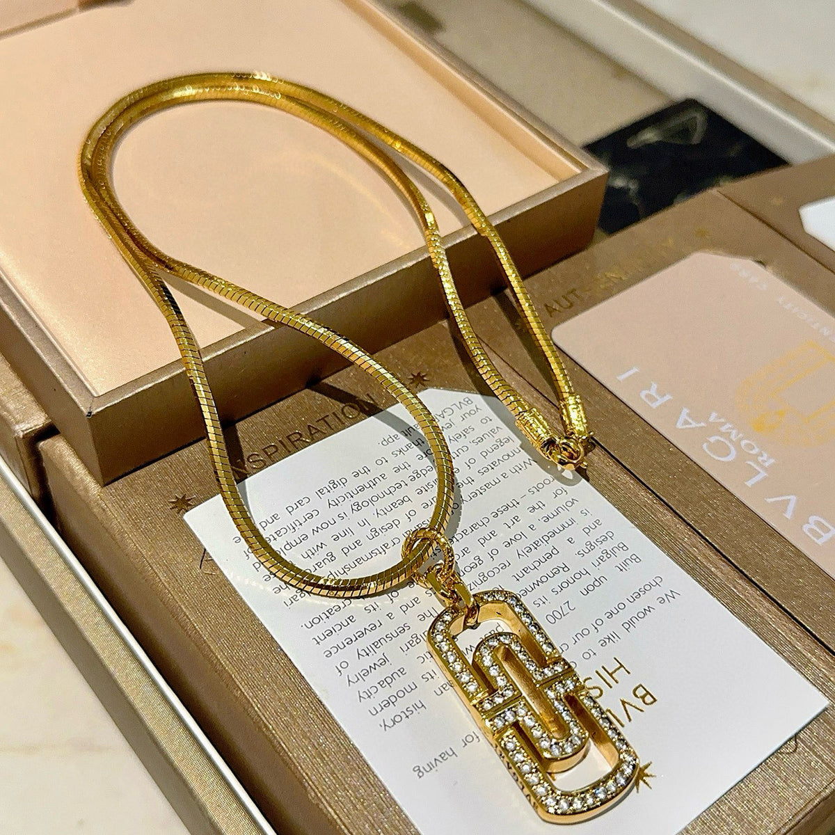 China Replica Bvlgari Necklaces 57usd Only