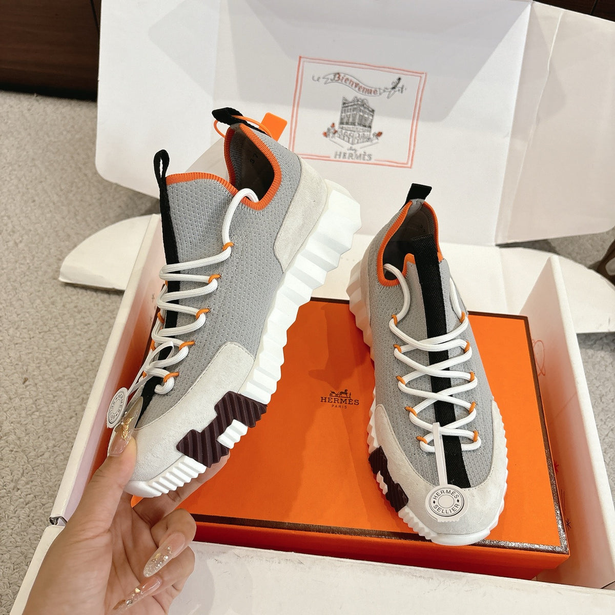 China Replica Hermes Women Shoes 115usd Only