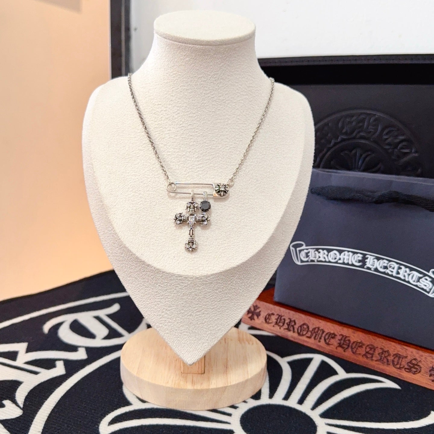 China Replica Chrome Hearts Necklaces 66usd Only