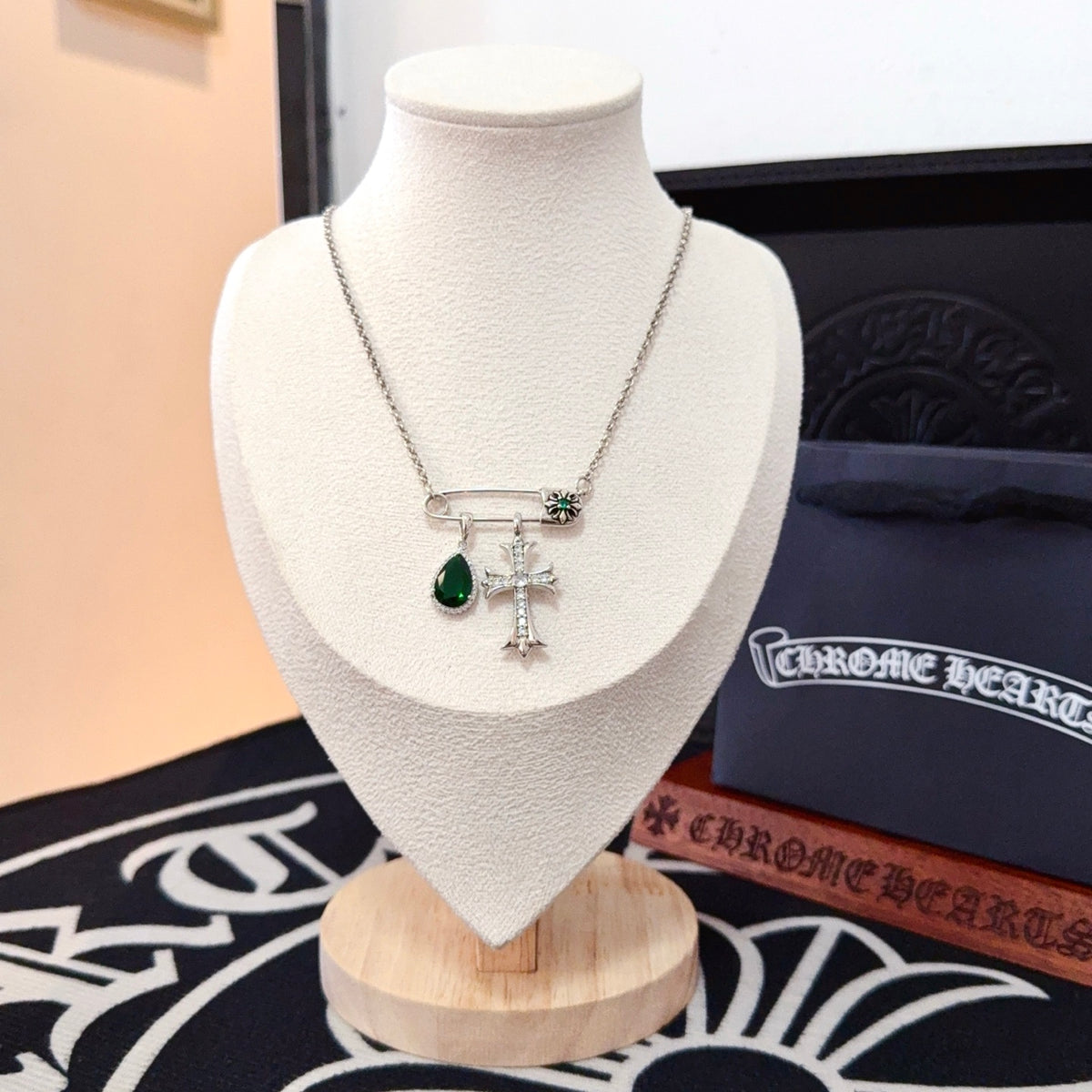 China Replica Chrome Hearts Necklaces 66usd Only