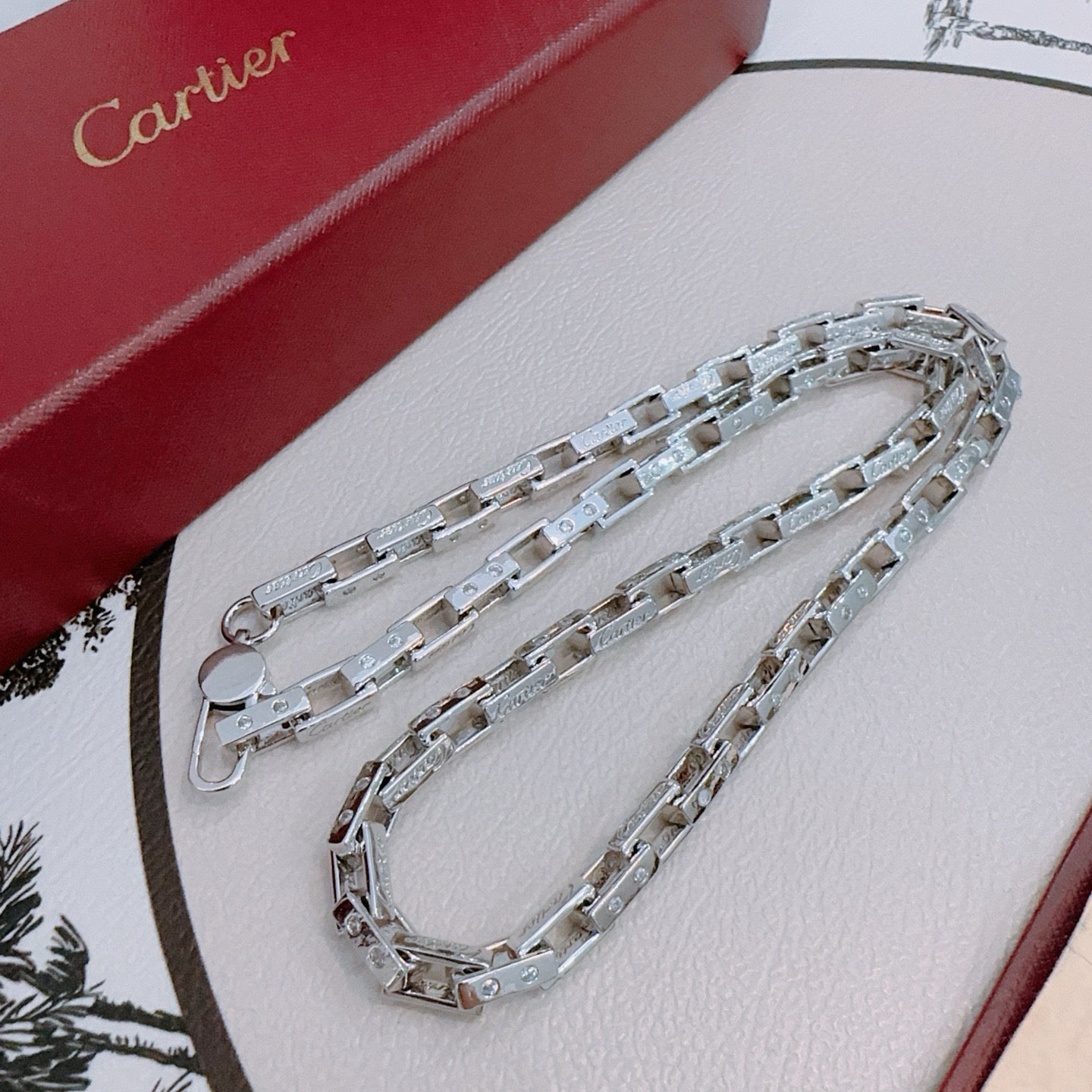 China Replica Cartier Necklaces 102usd Only
