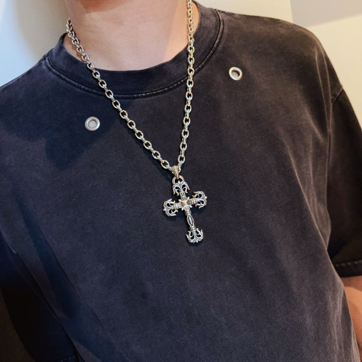 China Replica Chrome Hearts Necklaces 75usd Only