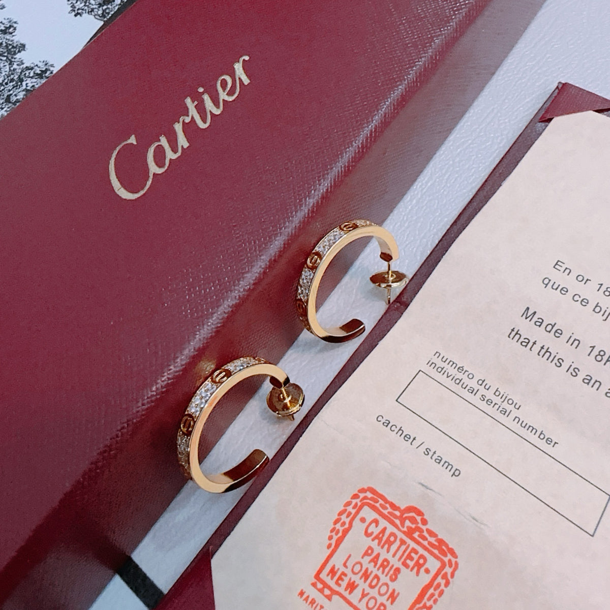 China Replica Cartier Earrings 30usd Only
