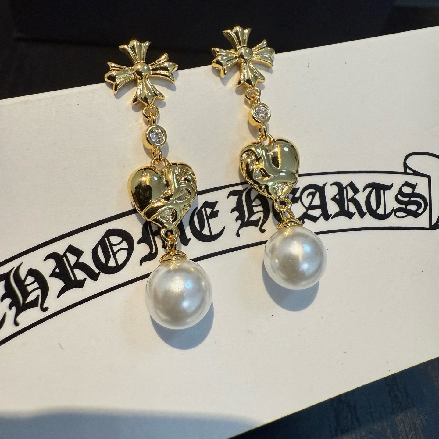 China Replica Chrome Hearts Earrings 42usd Only