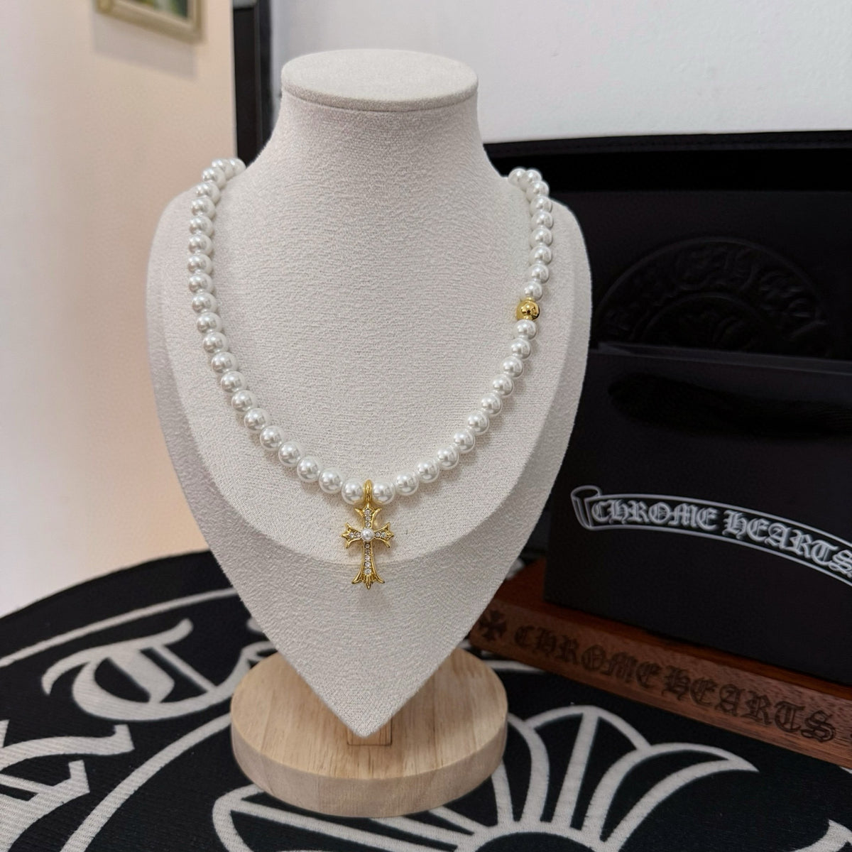 China Replica Chrome Hearts Necklaces 84usd Only