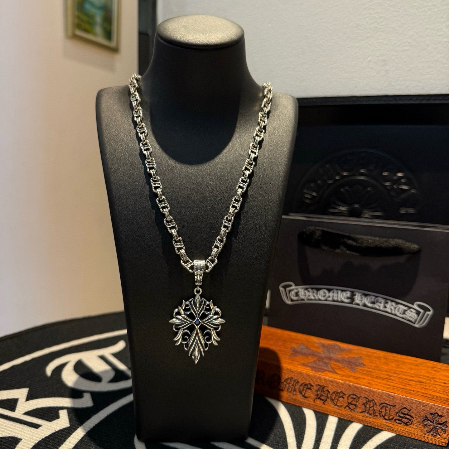China Replica Chrome Hearts Necklaces 78usd Only